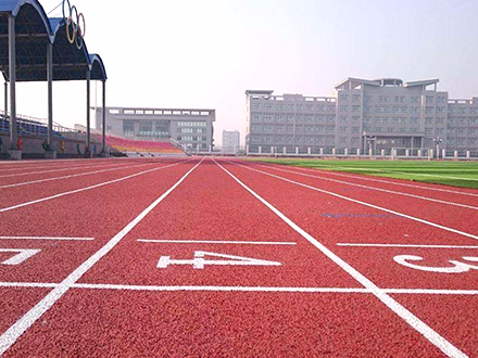 塑膠跑道 混合型 透水型跑道材料透氣跑道學校操場跑道