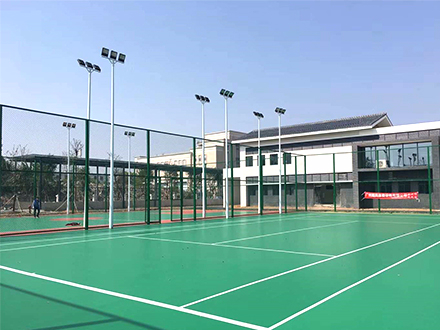 抗壓型安全防滑硅PU球場安裝 橡膠地墊鋪設 全國施工